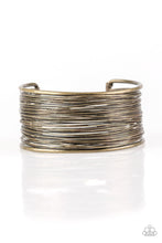 Load image into Gallery viewer, Wire Warrior - Brass Bracelet
