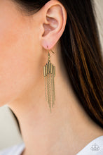 Load image into Gallery viewer, Radically Retro - Brass Earrings
