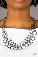 Load image into Gallery viewer, Metro Maven - Black Necklace
