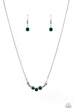 Load image into Gallery viewer, Sparkling Stargazer - Green Necklace
