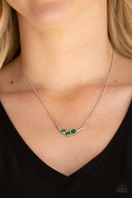 Load image into Gallery viewer, Sparkling Stargazer - Green Necklace
