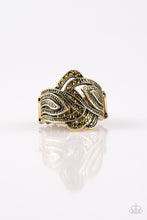 Load image into Gallery viewer, Fire and Ice - Brass Ring
