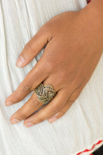 Load image into Gallery viewer, Fire and Ice - Brass Ring
