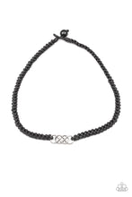 Load image into Gallery viewer, Just In MARITIME - Black Leather Necklace
