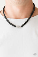 Load image into Gallery viewer, Just In MARITIME - Black Leather Necklace
