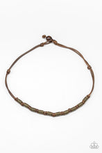 Load image into Gallery viewer, PIRATE First Class - Brown Leather Necklace
