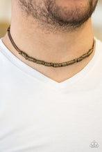 Load image into Gallery viewer, PIRATE First Class - Brown Leather Necklace
