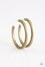 Load image into Gallery viewer, This Is My Tribe - Brass Earrings
