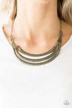 Load image into Gallery viewer, Primal Princess - Brass Necklace
