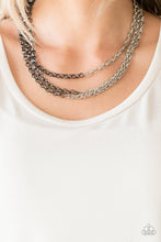 Load image into Gallery viewer, Metro Madness - Black Necklace
