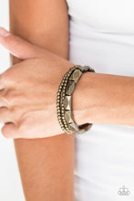 Load image into Gallery viewer, Metal Movement - Brass Bracelet
