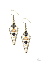 Load image into Gallery viewer, Terra Territory - Brass Earrings
