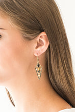 Load image into Gallery viewer, Terra Territory - Brass Earrings
