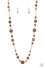 Load image into Gallery viewer, Modernly Majestic - Brass Necklace
