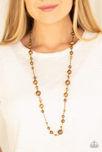 Load image into Gallery viewer, Modernly Majestic - Brass Necklace
