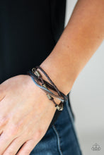 Load image into Gallery viewer, Forest Front Runner - Brown Leather Bracelet
