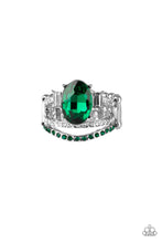 Load image into Gallery viewer, Spectacular Sparkle - Green Ring
