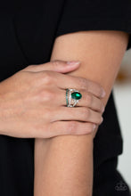 Load image into Gallery viewer, Spectacular Sparkle - Green Ring
