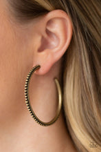 Load image into Gallery viewer, Totally On Trend - Brass Earrings
