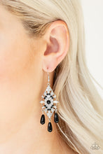 Load image into Gallery viewer, Majestic Mood - Black Earrings
