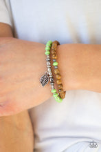 Load image into Gallery viewer, Wonderfully Woodland - Green Bracelet
