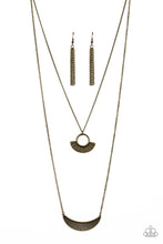 Load image into Gallery viewer, Tribal Trek - Brass Necklace
