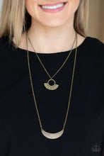 Load image into Gallery viewer, Tribal Trek - Brass Necklace
