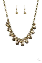 Load image into Gallery viewer, Stage Stunner - Brass Necklace
