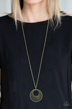 Load image into Gallery viewer, Urban Illumination - Brass Necklace
