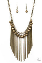 Load image into Gallery viewer, Powerhouse Prowl - Brass Necklace
