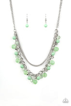 Load image into Gallery viewer, Wait and SEA - Green Necklace
