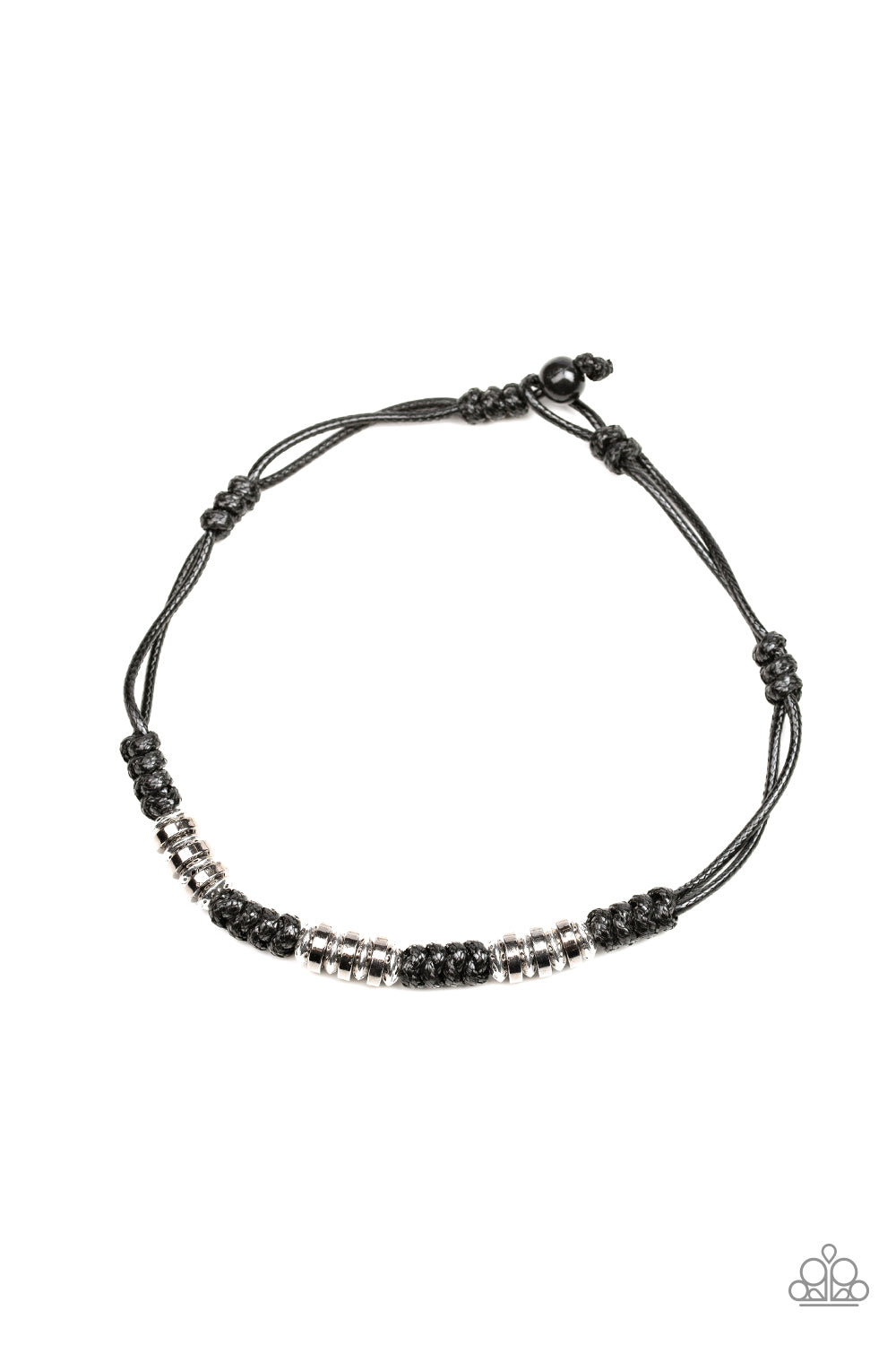 Lets Take A Ride - Black Leather Necklace