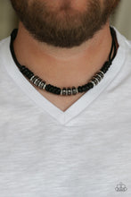 Load image into Gallery viewer, Lets Take A Ride - Black Leather Necklace
