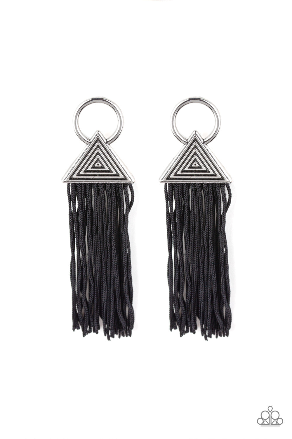 Oh My GIZA - Black Earrings