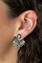 Load image into Gallery viewer, Wing Fling - Brass Earrings
