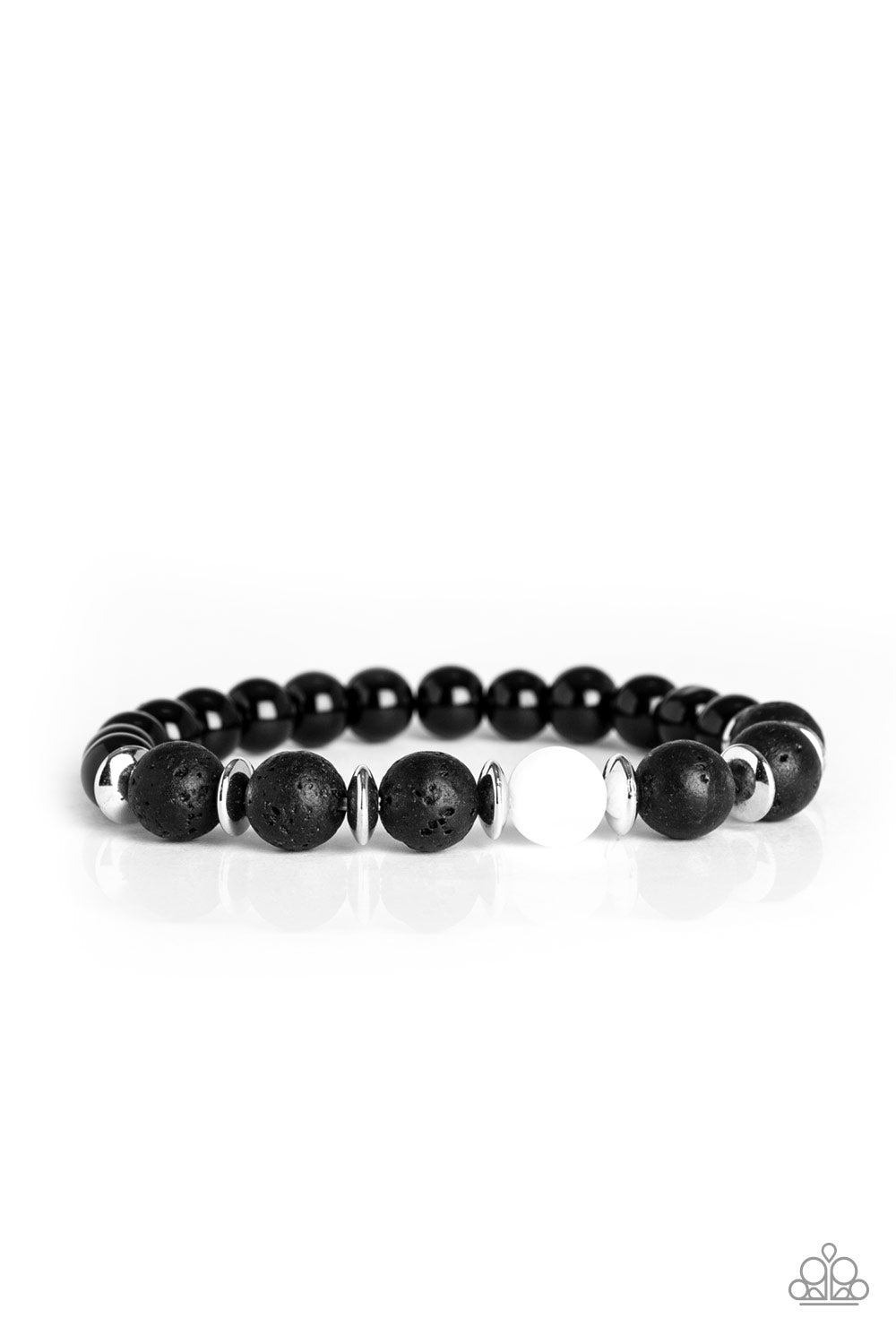 Intent - White Stone Bracelet