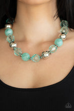 Load image into Gallery viewer, Very Voluminous - Green Necklace
