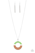 Load image into Gallery viewer, Sail Into The Sunset - Green Necklace
