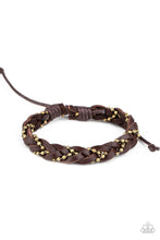 Load image into Gallery viewer, Cowboy Couture - Brown Urban Bracelet
