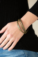 Load image into Gallery viewer, Trending in Tread - Brass Bracelet
