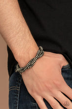 Load image into Gallery viewer, Island Endeavor - Black Leather Bracelet
