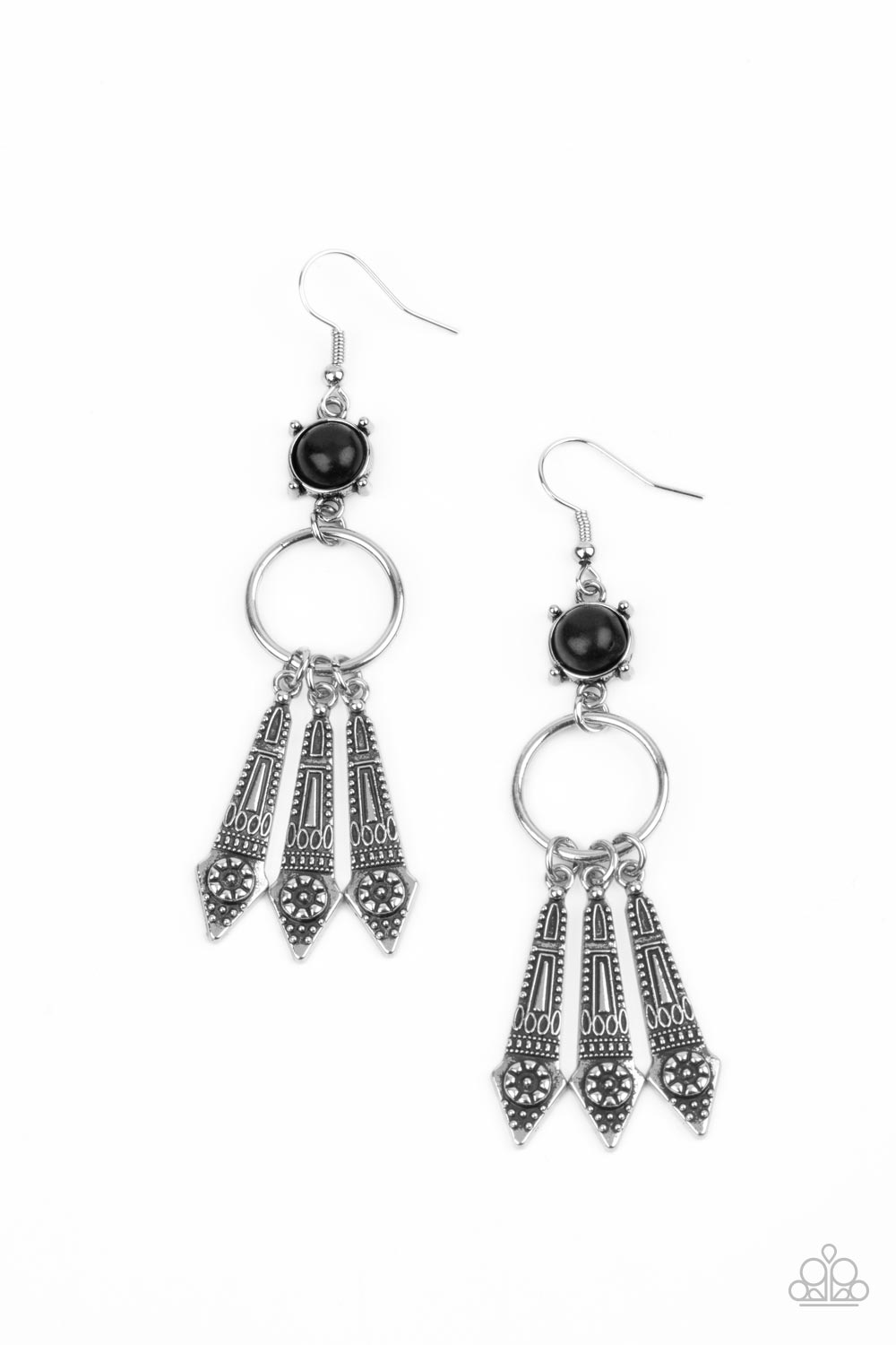 Prana Paradise - Black Earrings