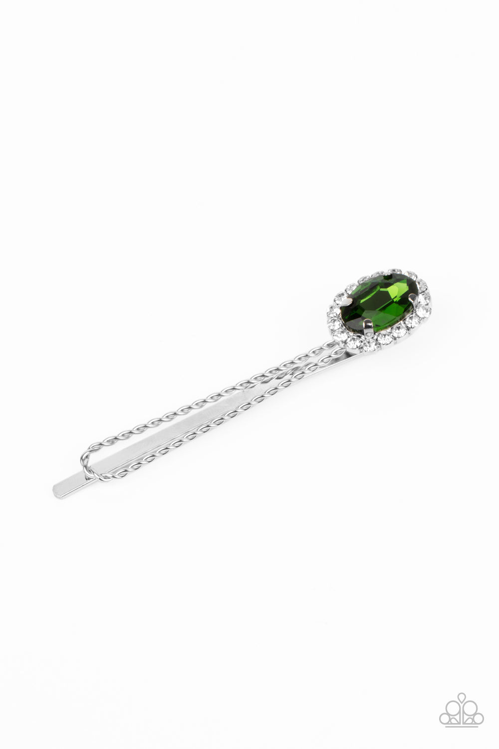 Gala Glitz - Green Hair Accessory