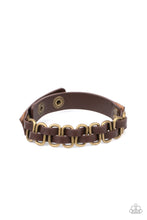 Load image into Gallery viewer, Gone Rogue - Brass Bracelet
