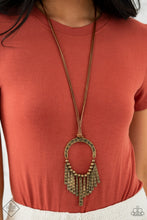 Load image into Gallery viewer, You Wouldn&#39;t FLARE! - Brass Necklace
