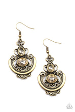 Load image into Gallery viewer, Unlimited Vacation - Brass Earrings
