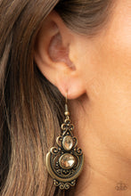 Load image into Gallery viewer, Unlimited Vacation - Brass Earrings
