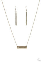 Load image into Gallery viewer, Spread Love - Brass Necklace
