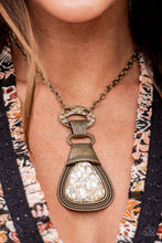 Load image into Gallery viewer, Rodeo Royale - Brass Necklace
