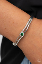 Load image into Gallery viewer, Top-Shelf Shimmer - Green Bracelet
